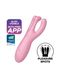 Клиторальный смарт-вибратор Satisfyer Threesome 4 Pink с тремя пальчиками SO6082 фото 1