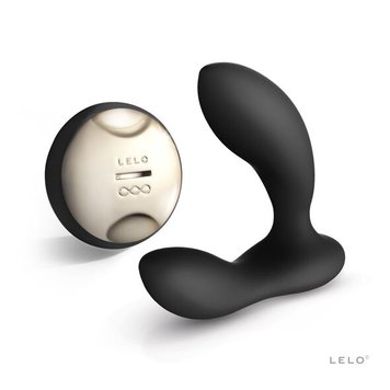 Массажер простаты LELO Hugo Black, 2 мотора, пульт ДУ, управление движением SO8075 фото