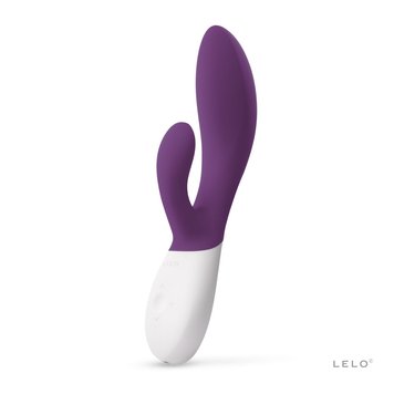 Вибратор-кролик LELO Ina Wave 2 Plum, манящее движение ствола + вибрации SO8081 фото