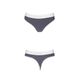 Спортивные трусики-стринги Passion PS007 PANTIES dark grey, size S SO4249 фото 4