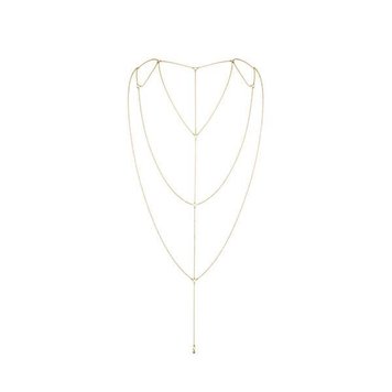 Ланцюжок для спини Bijoux Indiscrets Magnifique Back and Cleavage Chain - Gold, прикраса для тіла SO2657 фото