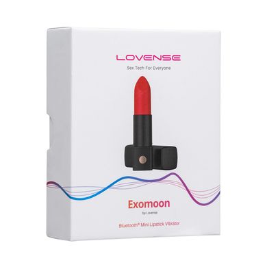 Вібратор-помада Lovense Exomoon, працює через застосунок SO6979 фото