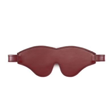 Кожаная маска на глаза Liebe Seele Wine Red Blindfold SO9449 фото