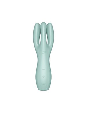 Клиторальный вибратор Satisfyer Threesome 3 Mint с тремя пальчиками SO6102 фото