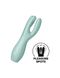 Клиторальный вибратор Satisfyer Threesome 3 Mint с тремя пальчиками SO6102 фото 1