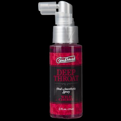 Спрей для минета Doc Johnson GoodHead DeepThroat Spray – Wild Cherry 59 мл для глубокого минета SO2800 фото