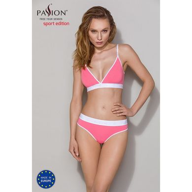 Спортивные трусики-стринги Passion PS007 PANTIES pink, size L SO4255 фото