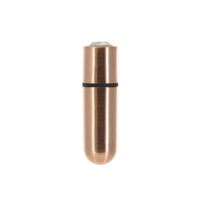 Вибропуля PowerBullet First-Class Bullet 2.5″ with Key Chain Pouch, Rose Gold, 9 режимов вибрации SO6847 фото