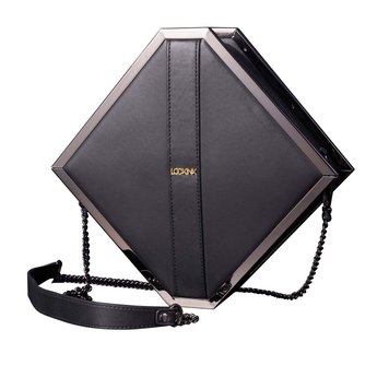 Сумка LOCKINK Mysterious Square Kink Bag - Black SX0843 фото