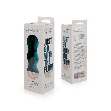 Стеклянный дилдо Gildo - Ocean Flow Glass Dildo SO8892 фото