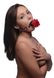 Кляп Master Series Eye-Catching Ball Gag With Rose SO8794 фото 7