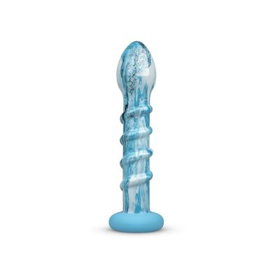 Скляний дилдо Gildo - Ocean Wave Glass Dildo SO8894 фото