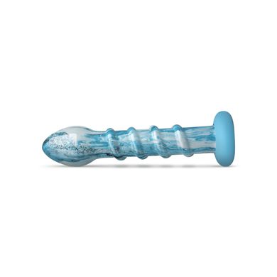 Скляний дилдо Gildo - Ocean Wave Glass Dildo SO8894 фото