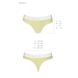 Спортивные трусики-стринги Passion PS007 PANTIES yellow, size L SO4259 фото 5