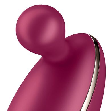 Вибратор для наружной стимуляции Satisfyer Spot On 1 Berry, гибкий отросток SO8413 фото