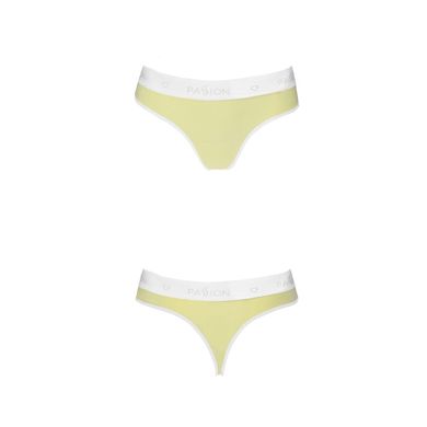 Спортивные трусики-стринги Passion PS007 PANTIES yellow, size M SO4260 фото