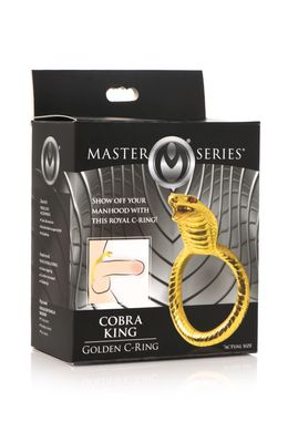 Эрекционное кольцо Master Series Cobra King Golden Cock Ring SO8799 фото