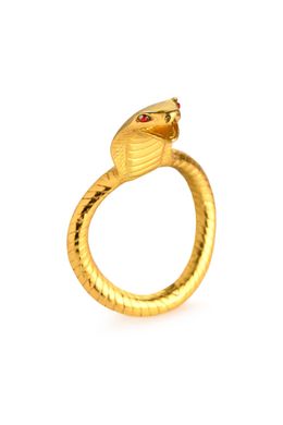 Эрекционное кольцо Master Series Cobra King Golden Cock Ring SO8799 фото