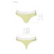 Спортивные трусики-стринги Passion PS007 PANTIES yellow, size S SO4261 фото 5