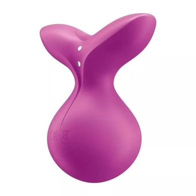 Мини-вибромассажер Satisfyer Viva la Vulva 3 Violet SO7787 фото