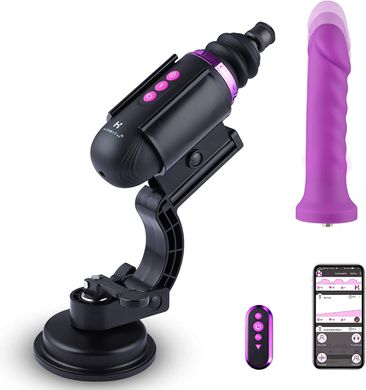 Міні секс-машина Hismith Mini Capsule Sex-Machine with Strong Suction Cup, потужна, перезаряджувана SO6197 фото