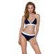 Спортивный топ с двойными бретелями Passion PS007 TOP navy blue, size L SO4267 фото 3