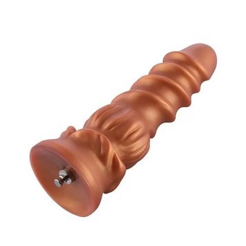 Силиконовый дилдо Hismith Spiral Grain Silicone Dildo Monster Series SO9961 фото