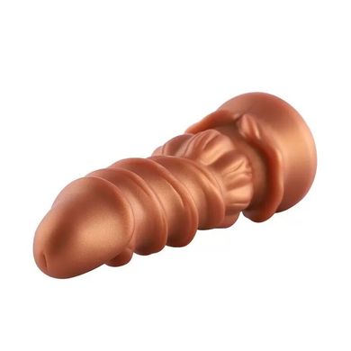 Силиконовый дилдо Hismith Spiral Grain Silicone Dildo Monster Series SO9961 фото