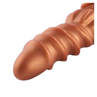 Силиконовый дилдо Hismith Spiral Grain Silicone Dildo Monster Series SO9961 фото