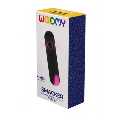 Вибропуля Wooomy Smacker, перезаряжаемая, 10 скоростей вибрации SO7442 фото