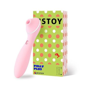 Вакуумний вібратор KISTOY Polly Plus Pink SO4959 фото