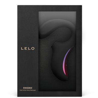 Клиторально-вагинальный звуковой стимулятор LELO Enigma Black SO8070 фото