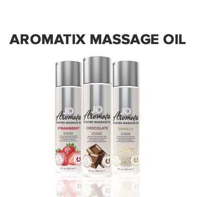 Натуральна масажна олія System JO Aromatix — Massage Oil — Chocolate 120 мл SO6767 фото